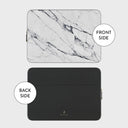 Satin White - Marble Laptop Sleeve 5
