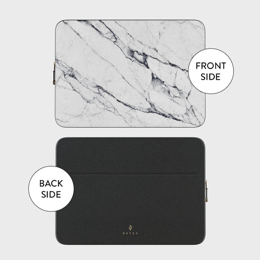Satin White - Marble Laptop Sleeve 5