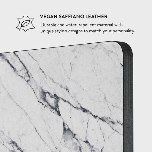 Satin White - Marble Laptop Sleeve 6
