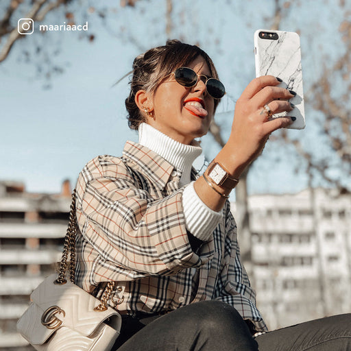 Satin White - Marble Google Pixel 9 Case 6