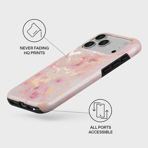 Golden Coral - Pink iPhone 17 Pro Max Case