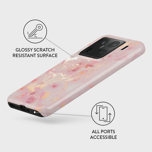 Golden Coral - Pink Xiaomi 15 Case 3