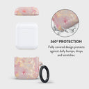 Golden Coral - Pink AirPods Case 2
