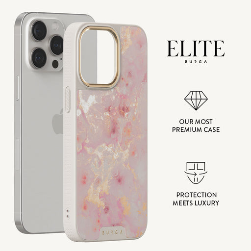 Golden Coral - Pink iPhone 15 Pro Max Case