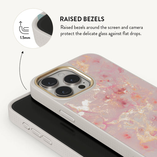 Golden Coral - Pink iPhone 15 Pro Max Case
