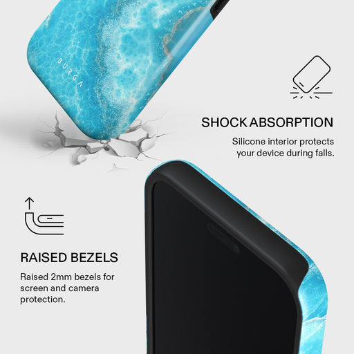 Ocean Waves - Blue iPhone 17 Pro Max Case