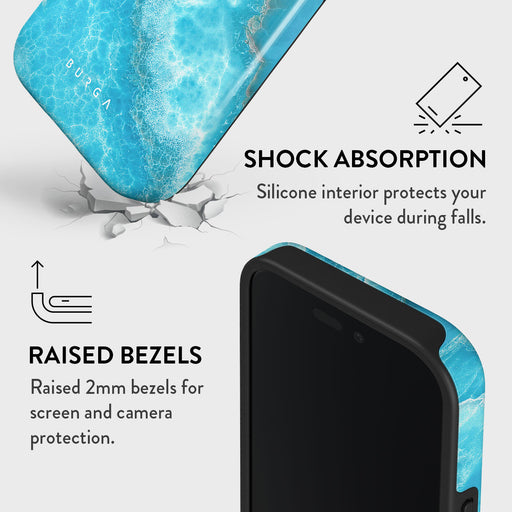 Ocean Waves - Blue iPhone 16 Case