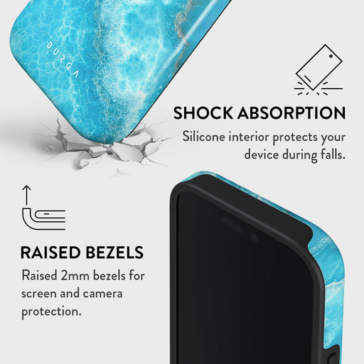 Ocean Waves - Blue iPhone 16 Pro Max Case