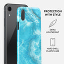 Ocean Waves - Blue iPhone XR Case 2