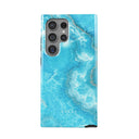 Ocean Waves - Blue Samsung Galaxy S24 Ultra Case 5