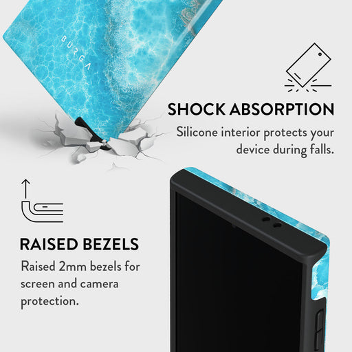 Ocean Waves - Blue Samsung Galaxy S24 Ultra Case 8