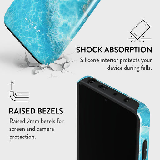 Ocean Waves - Blue Xiaomi Redmi Note 12 Pro+ 5G Case 4