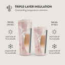Golden Coral - Pink Travel Mug 13