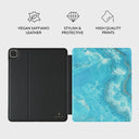 Ocean Waves - Blue iPad Pro 12.9 (6th/5th Gen) Case 3