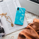 Ocean Waves - Blue iPhone XR Case 24