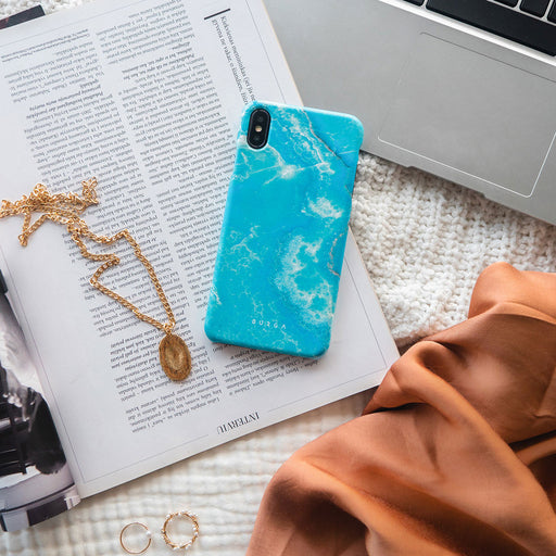 Ocean Waves - Blue iPhone XR Case 24