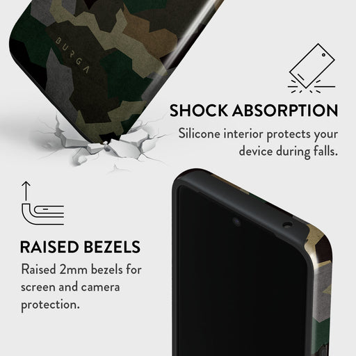 Tropical Green Camo - Google Pixel 8 Pro Case 4