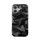 Night Black Camouflage - iPhone 16 Case 1