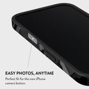 Night Black Camouflage - iPhone 16 Case 5