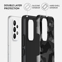 Night Black Camouflage - Samsung Galaxy A23 4G / 5G Case 2