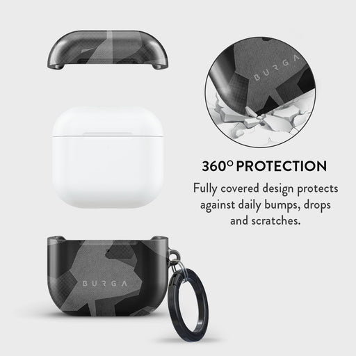 Night Black Camouflage - AirPods 4 Case 2