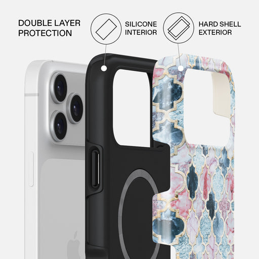 Pink Beach - Mosaic iPhone 17 Pro Max Case