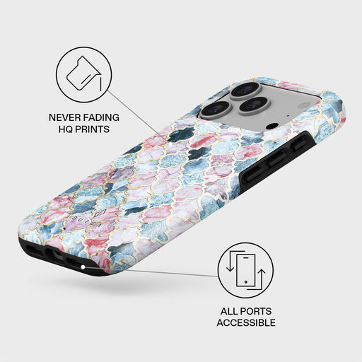 Pink Beach - Mosaic iPhone 17 Pro Case