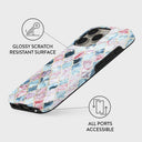 Pink Beach - Mosaic iPhone 16 Pro Max Case 3