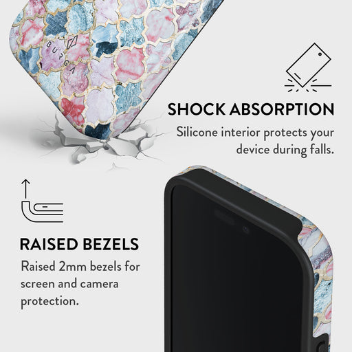 Pink Beach - Mosaic iPhone 16 Pro Max Case 4