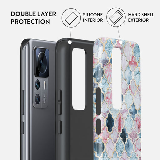 Pink Beach - Mosaic Xiaomi 12T Pro Case 2