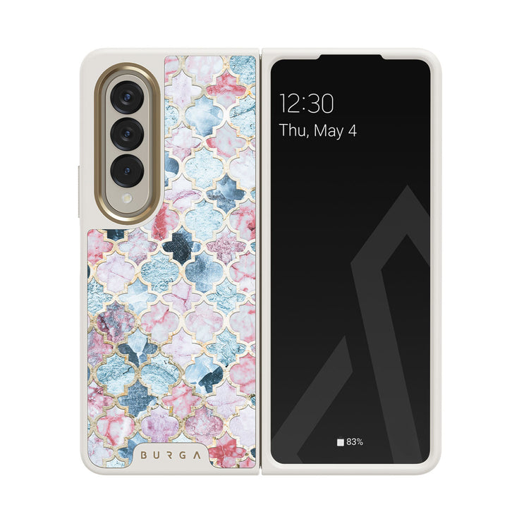 Pink Beach - Mosaic Samsung Galaxy Z Fold 4 Case