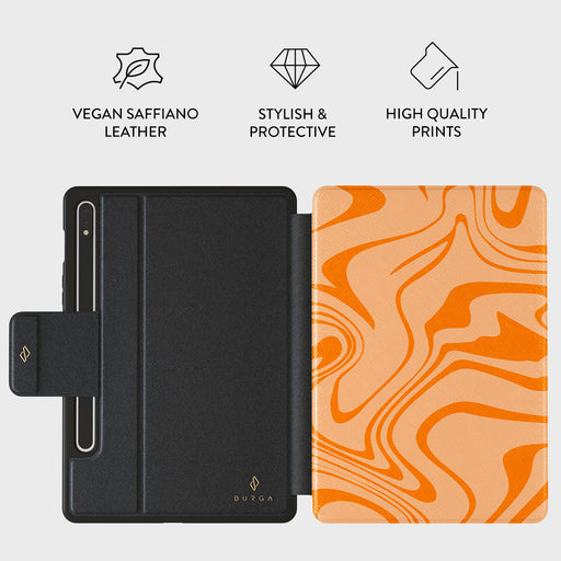 High Vibrations - Color Swirl Samsung Galaxy Tab S8/S7 Case 2