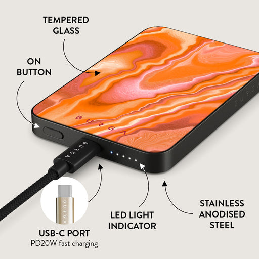 Retro Glow - Magnetic Power Bank 5
