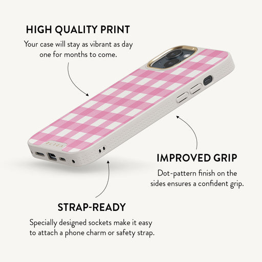 Think Pink - iPhone 15 Case