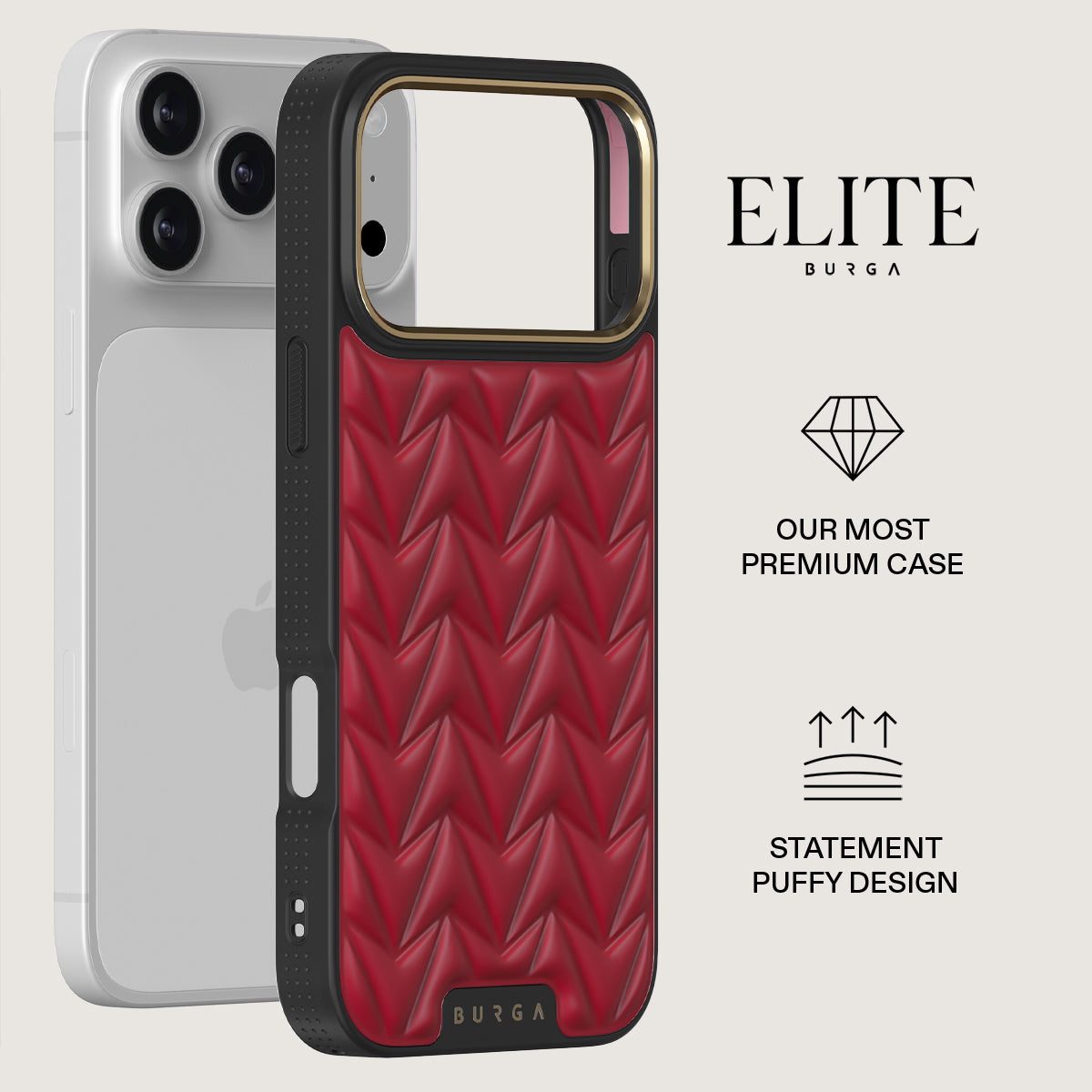 Cherry - iPhone 17 Pro Max Case | BURGA