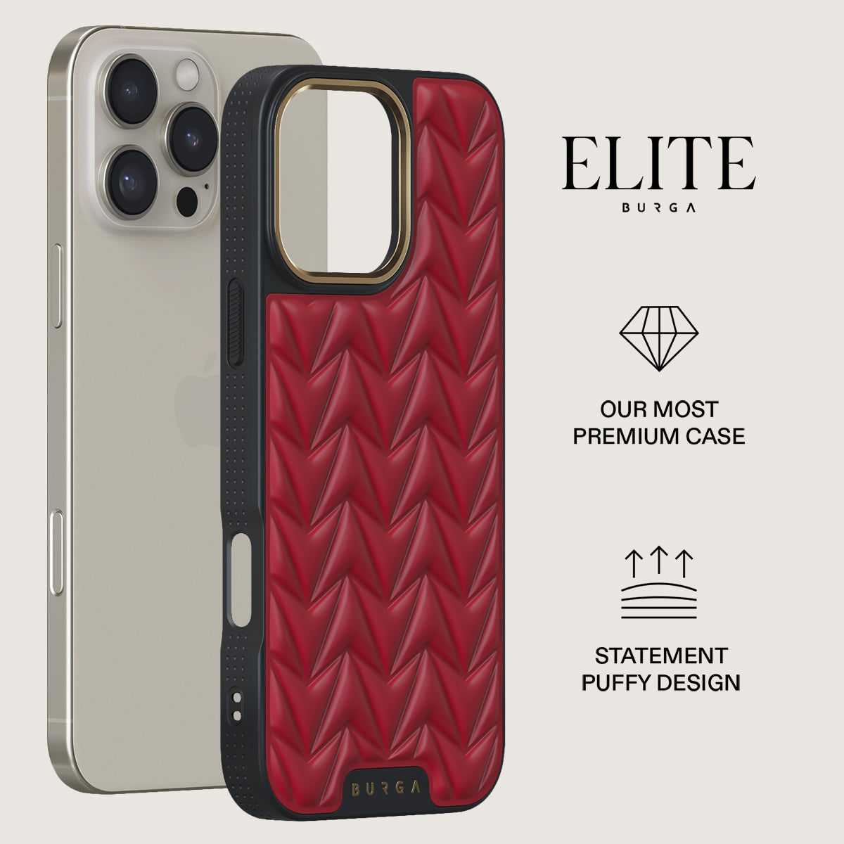 Cherry - iPhone 16 Pro Case | BURGA
