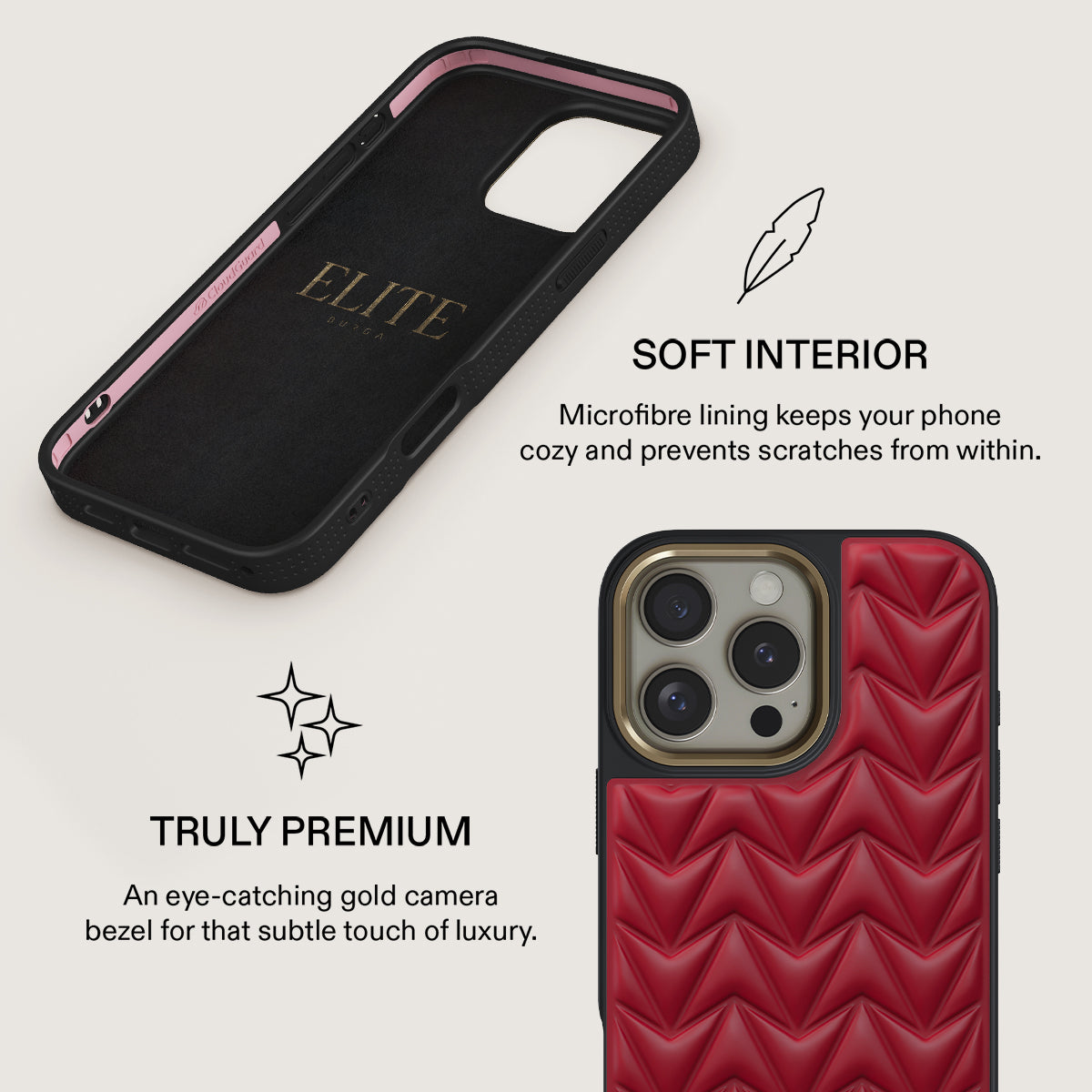 Cherry - iPhone 16 Pro Case | BURGA