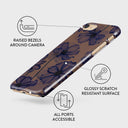 Velvet Night - iPhone SE (2022) Case 3