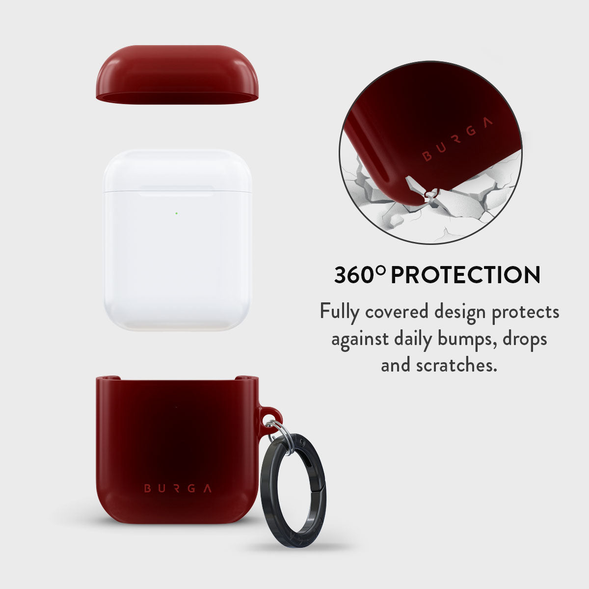No Talking - Apple Airpod Case Cover | BURGA