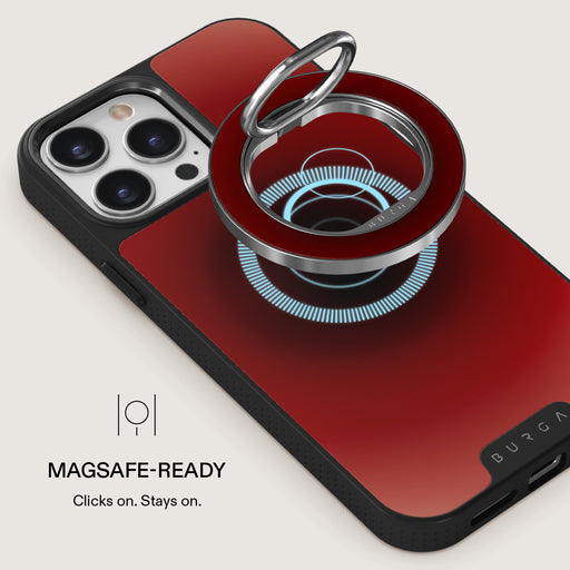 No Talking - Magnetic Ring Holder