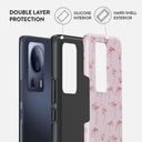 Nostalgic Pink - Flamingos Xiaomi 13 Lite Case 2