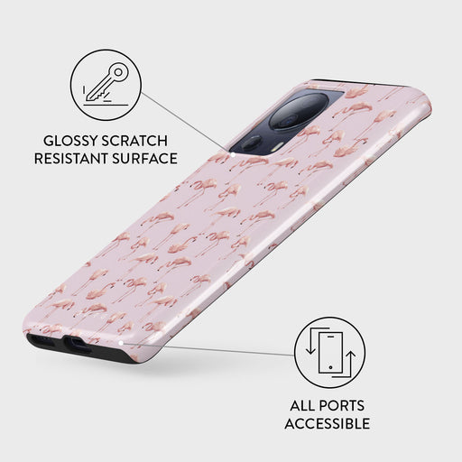 Nostalgic Pink - Flamingos Xiaomi 13 Lite Case 3
