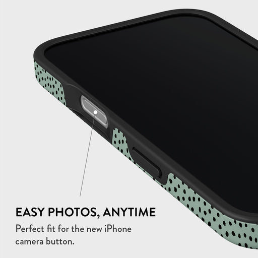 Mint Gelato - Dots iPhone 16 Case