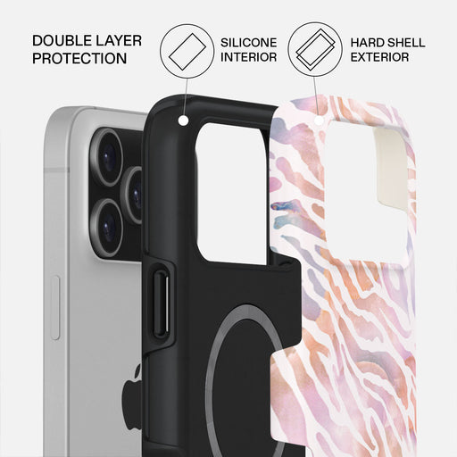 Sultry July - Zebra iPhone 17 Pro Max Case