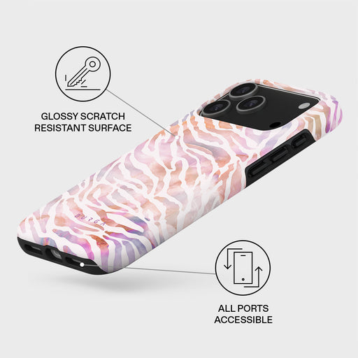Sultry July - Zebra iPhone 17 Pro Max Case