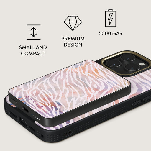 Sultry July - Zebra Magnetic Power Bank
