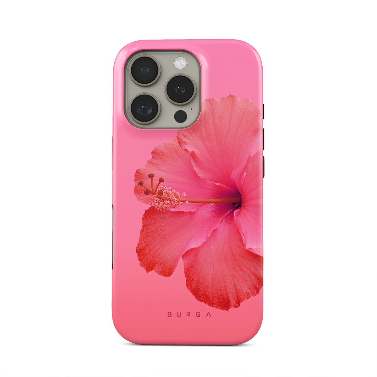 Burga Elite ローズ柄ハードケース iPhone16 iPhone 16 Pro Cases | Stylish and Protective - BURGA