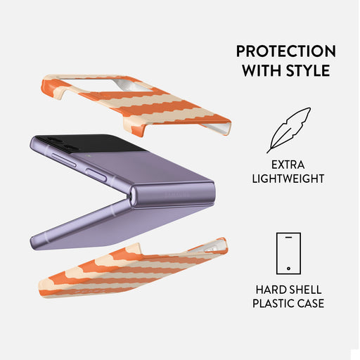 Papaya - Samsung Galaxy Z Flip 4 Case 2