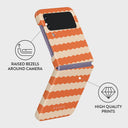 Papaya - Samsung Galaxy Z Flip 4 Case 3