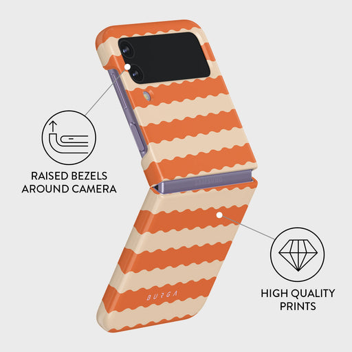 Papaya - Samsung Galaxy Z Flip 4 Case 3